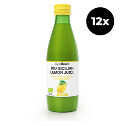 GymBeam Sok z cytryny sycylijskiej BIO 12 x