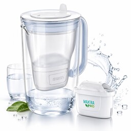 Dzbanek Brita Filtrujący Do Wody Szklany Glass 2,5l