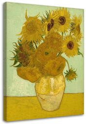 Obraz na płótnie, Słoneczniki - V. van Gogh