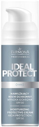 Farmona IDEAL PROTECT Nawilżający krem ochronny SPF50 50ml