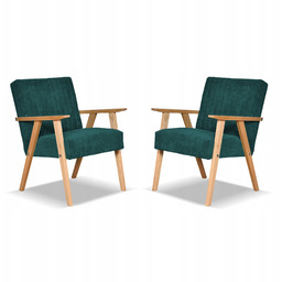 Fotel PRL zestaw retro vintage SOLER Family Meble