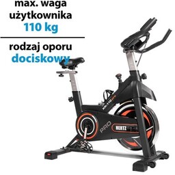 HERTZ FITNESS Rower spinningowy XR-110 Pro