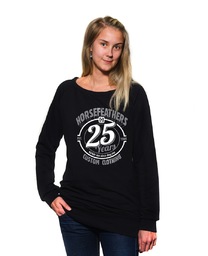 bluza damska HORSEFEATHERS 25HF WOMENS CREW SWEATSHIRT (black)