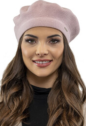 Vivisence 7005 Różowy Uni Nakrycie Głowy Beret