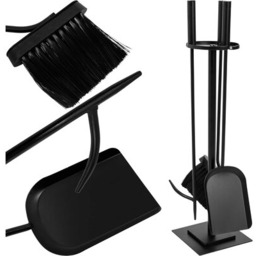 LOFTINSPIRED Zestaw kominkowy Medan 4w1