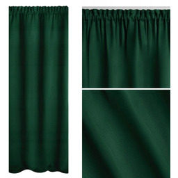 Zasłona 140 x 270 Blackout Taśma Hold Butelkowy