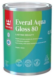 TIKKURILA Everal Aqua Gloss 80 farba do drewna