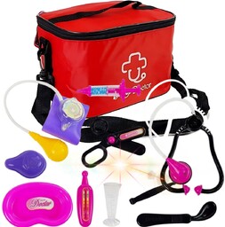 Zestaw MAŁEGO DOKTORA Lekarza w Torbie z Akcesoriami