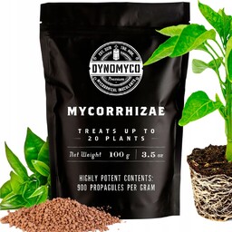 Mikoryza uniwersalna Dynomyco Mycorrhizae granulat 100gram Premium jakość