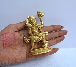 Mosiężna statuetka Hanumana Murti Idol - mosiężny lord