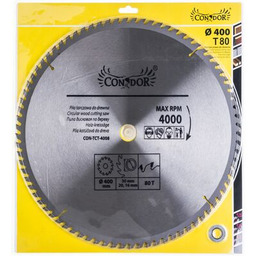 Piła tarczowa do drewna 400 mm x 80