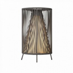 Blomus ROPE Bezprzedwodowa Przenośna Lampa LED / Szara