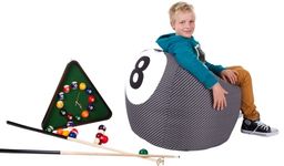 Piłka bila 8 xxl polskie pufy