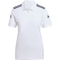 adidas Kobiety SQUADRA25 COTTON POLO, white/black, XXS