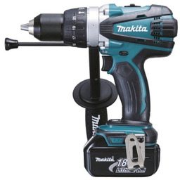 MAKITA Wiertarko-wkrętarka udarowa 18V DHP458RTJ
