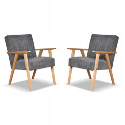 Fotel PRL zestaw retro vintage SOLER Family Meble