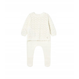 Mayoral 1594 Komplet Półśpioszki I Sweter Trykotowy 62r