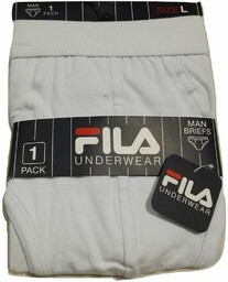 Fila Mężczyźni FU5038 Slip, białe, L
