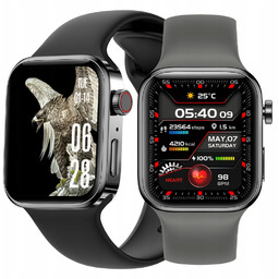 Mocny Zegarek Męski Damski Smartwatch Rozmowy Sms Polskie