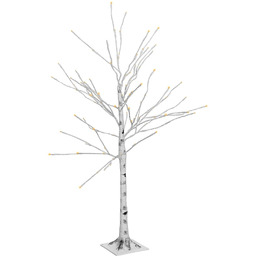 DRZEWKO ŚWIECĄCE 120 CM ŚWIĄTECZNE LAMPKI LED