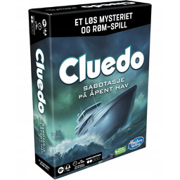 Gra planszowa Sabotaż na pełnym morzu Cluedo Hasbro