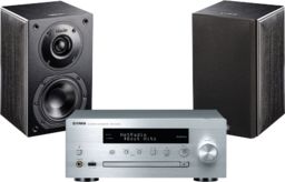 Yamaha CRX-N470D (srebrny) + Nota 240 (czarny)
