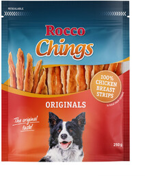 Rocco Chings Originals mięsne paski do żucia -