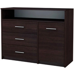 Elior Minimalistyczna Komoda Z Szufladami Wenge R9-M48