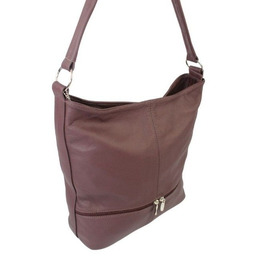 Torebka Skórzana MAGRE (PL) AŚKA Skóra Naturalna CIEMNY