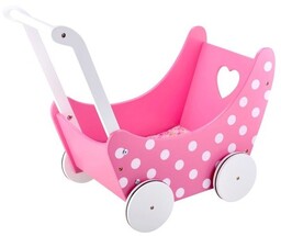 Wózek Dla Lalek Drewniany Pchaczyk
