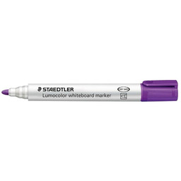 Marker Lumocolor fioletowy (10szt) STAEDTLER