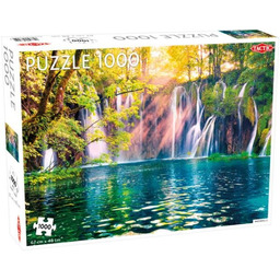 Tactic, puzzle, panoramiczne, Waterfalls, Plitvice National Park, 1000