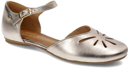 Maciejka Złote Sandały Eleganckie Buty Damskie