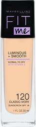 Maybelline New York Fit Me! Luminous&Smooth, podkład 120