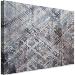 Obraz na płótnie, Abstrakcyjne geometryczne kształty 90x60
