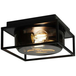 Nordlux - Griffin Lampa Sufitowa Ogrodowa Smoke