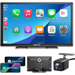 Ekran 9" Ips Carplay z Przednią Kamerą Kamerą