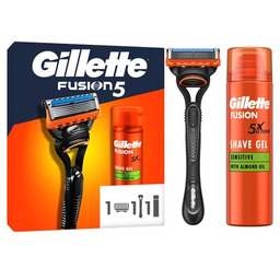 GILLETTE Golarka GILLETTE Fusion5 + Żel do golenia