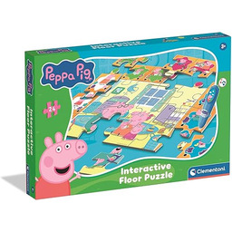 CLEMENTONI INTERACTIVE FLOOR PUZZLE - PEPPA PIG, 16688