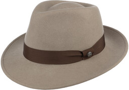 Kapelusz Filcowy City by Lierys, beżowy, cm