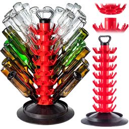 Suszarka ociekacz do butelek Nusco na 80 sztuk