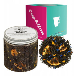 Herbata czarna EARL GREY DELUXE plasterki limonki pomarańczy