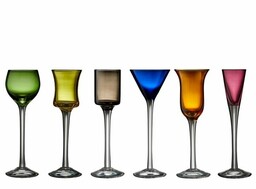 Lyngby Glass AQUAVIT Kieliszki do Wódki, Likierów, Nalewek
