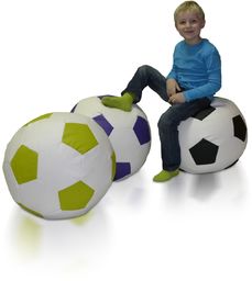 Piłka football l polskie pufy