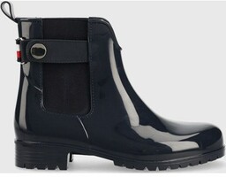 Tommy Hilfiger kalosze Ankle Rainboot With Metal Detail