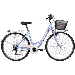 Rower miejski Esperia Devon, liliowy