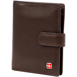 Stylowy Skórzany męski portfel Albatross z RFID