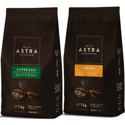Astra Łagodna Espresso + Crema - Zestaw 2