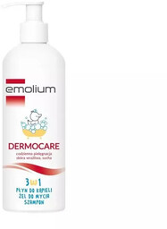 Emolium Dermocare 3 w 1 Płyn do kąpieli,