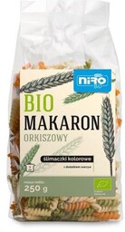 MAKARON (ORKISZOWY TRÓJKOLOROWY) ŚLIMACZKI BIO 250 G -